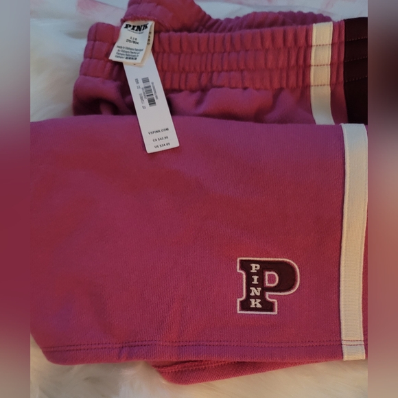 PINK Victoria's Secret fleece Shorts. Brand New💎 In Violet. - Picture 5 of 6